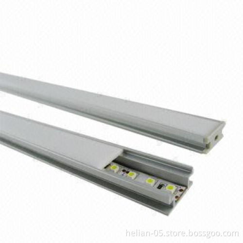 Flat Recessed Extrusion LED Profile for LED Strip Light, SMD 3528/5050 LED